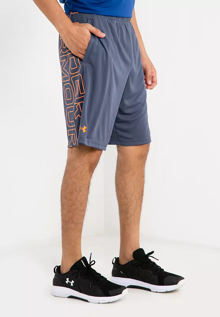 Grey and orange under armour shorts hotsell