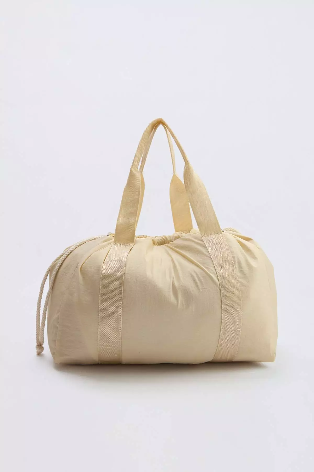 Ecru Maxi Size Women'S Shoulder Bag Takss26Oc00061
