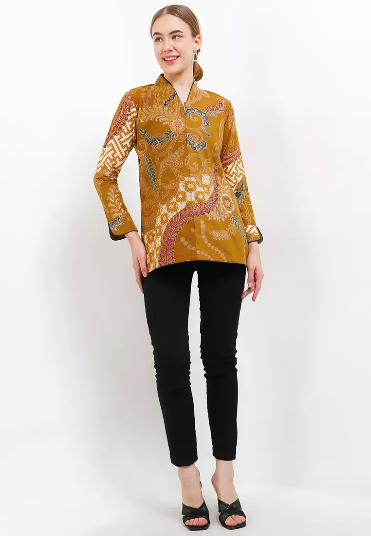 Blouse Batik Byur Darmawira Premium Slimfit Elegant