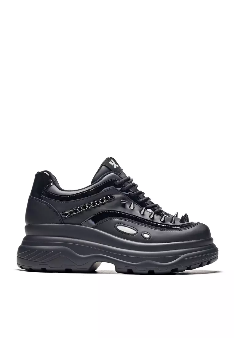 Discount on Koi Footwear  shoes - SKU: BANE OF EXILE TRAINER- Black
