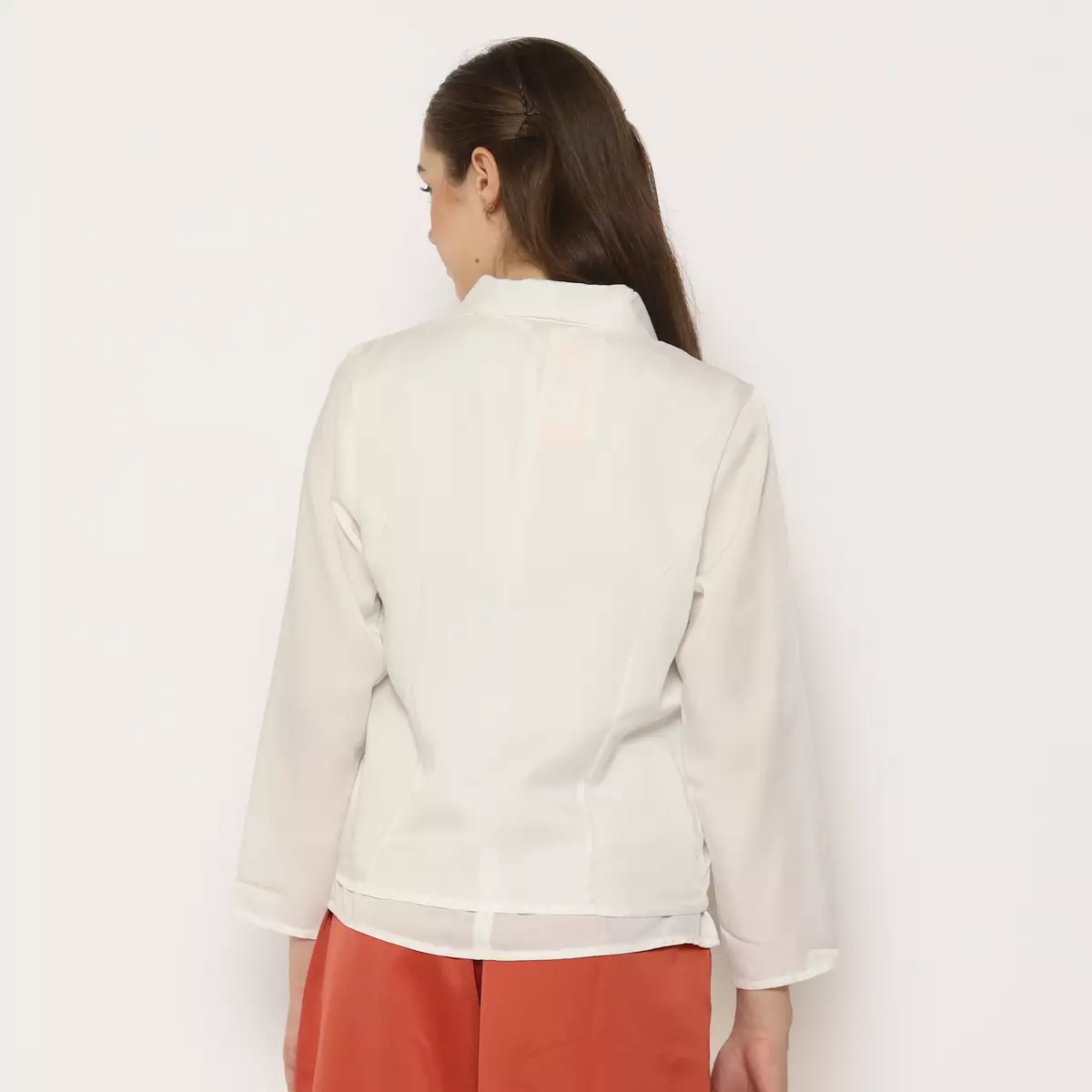 Abrina Cardigan White