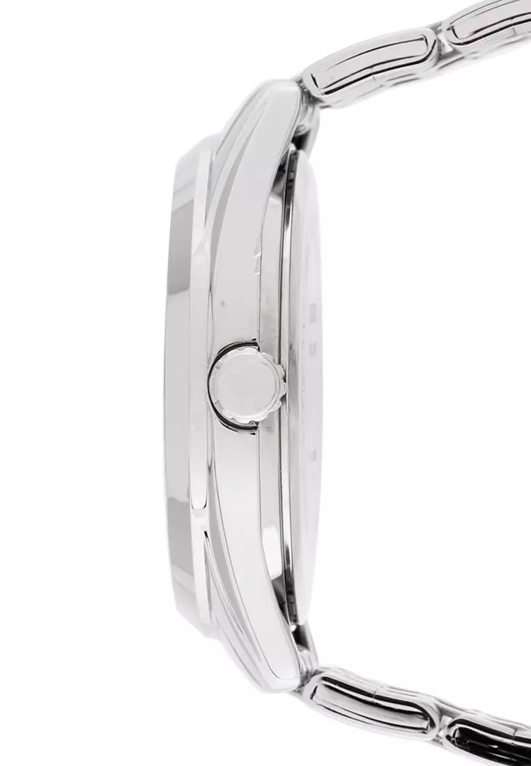 Casio Jam Tangan Pria - Silver Black - Stainless Steel - MTP-1335D-1AVDF
