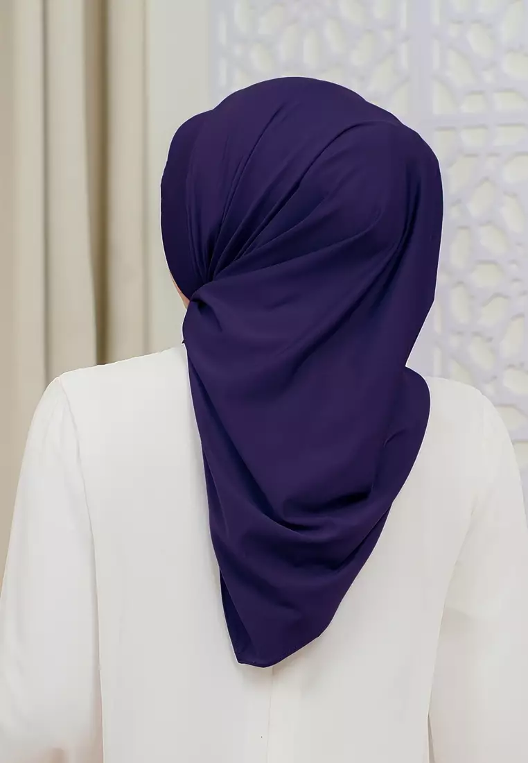 HIJAB INSTAN SOFTPAD AMEENA - PURPLE