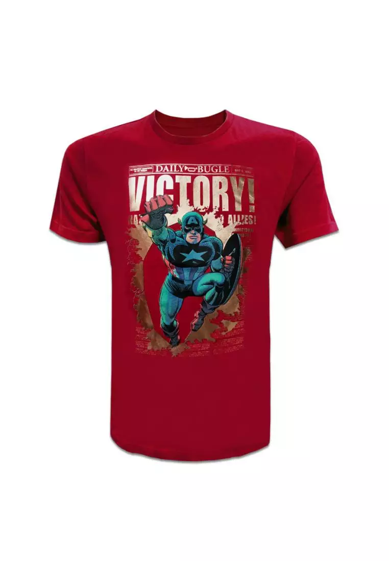 Captain america online t shirt malaysia