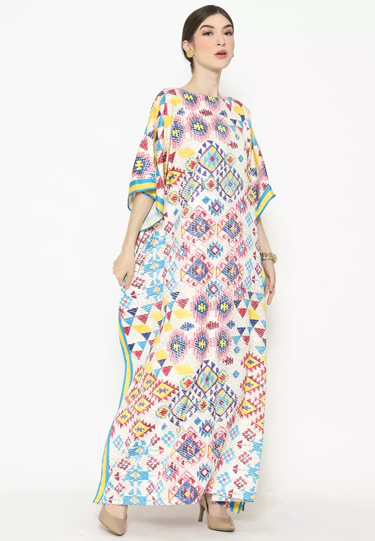Kanzi Exclusive Short Sleeve Classic Kaftan