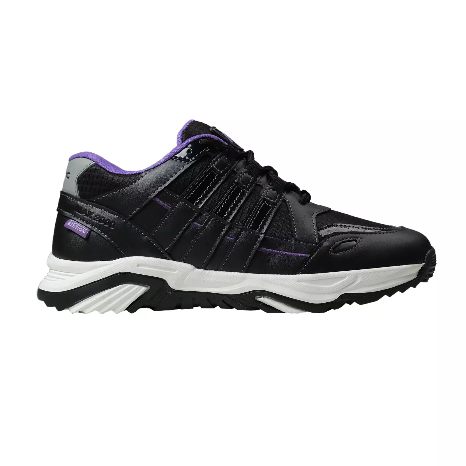 Footstep Footwear Sepatu Pria Sneakers Fusion Max 2000 Black Purple Original Shoes:
