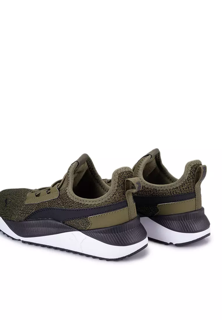 Puma olive hotsell green trainers