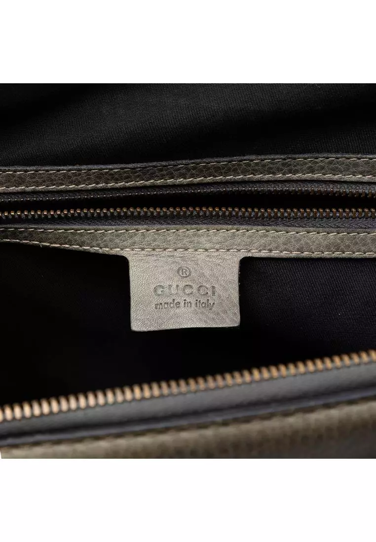 Pre-Loved Gucci Gg Canvas New Pelham Handbag