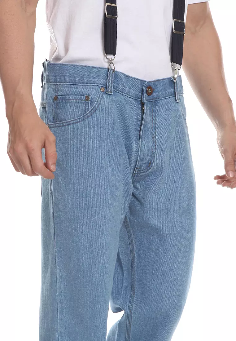 Big size Jeans Non Stretch L-Blue NS2103