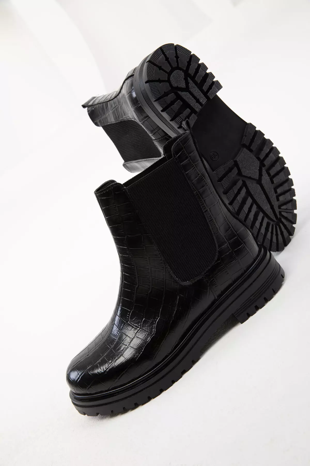 Krako Black Women's Boots - 19998 Model Bootie