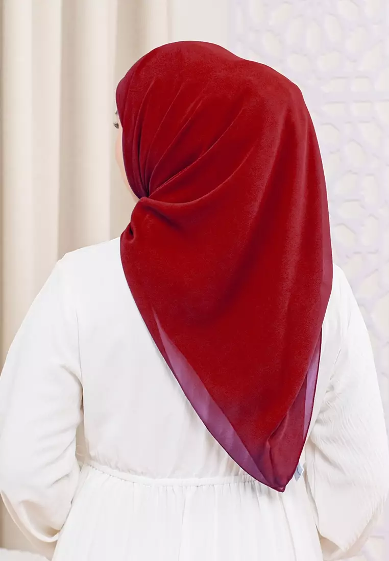 HIJAB INSTAN ALINE - MAROON