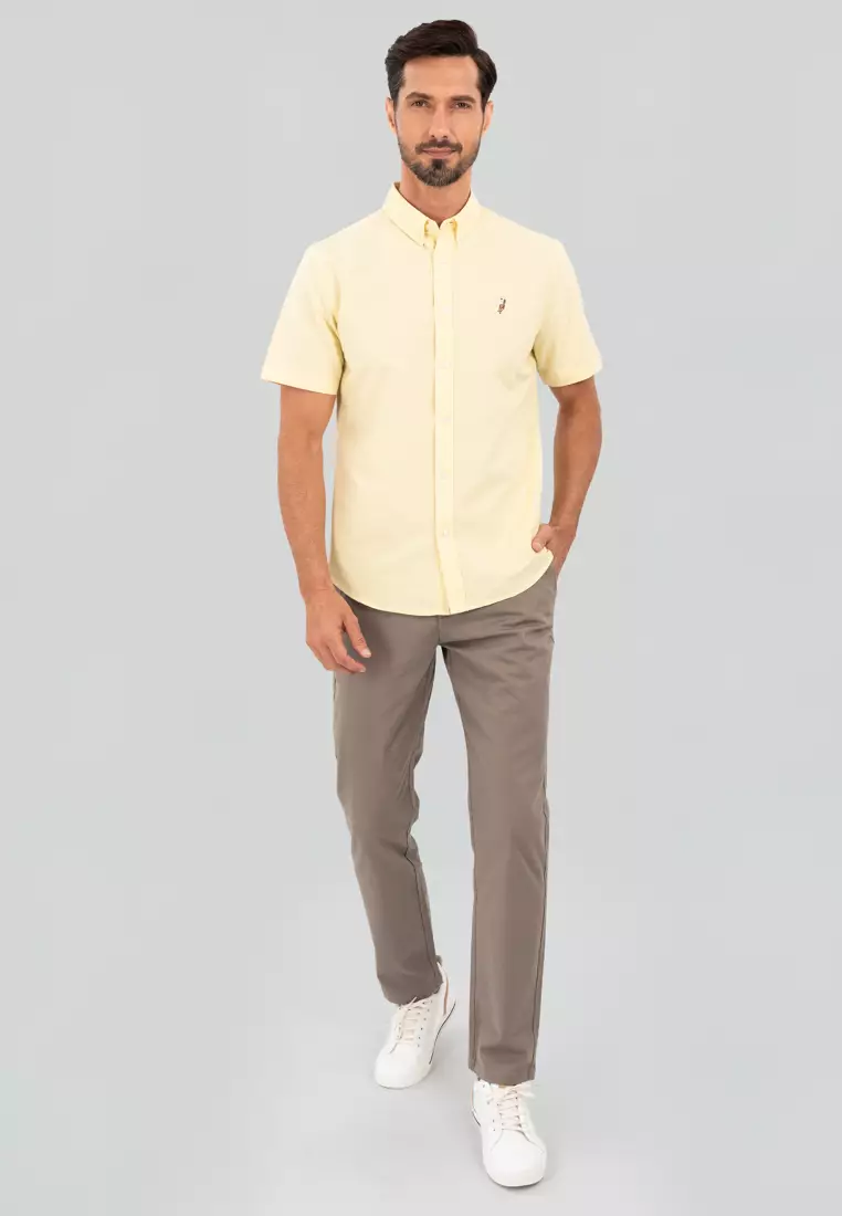 Polo Haus - Men’s Cotton Mix Signature Fit Short Sleeve MBSSVB008