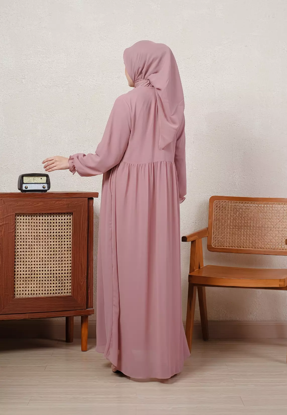 Thalia Dress - Mauve