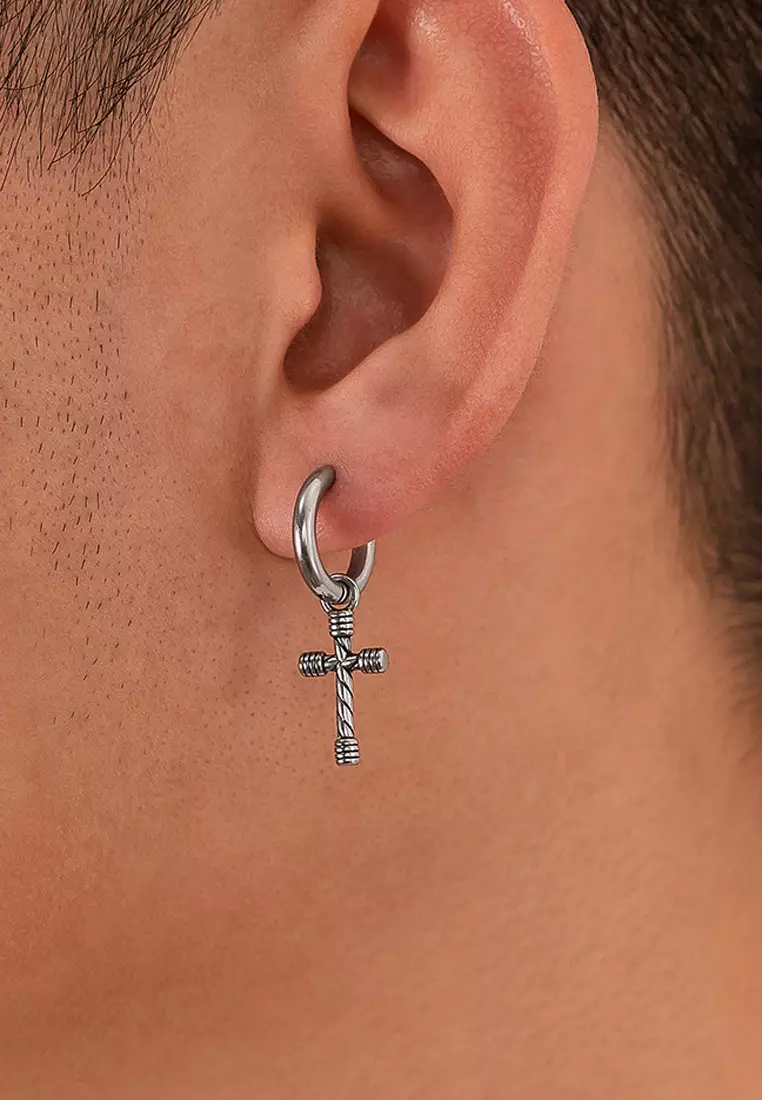 Retro Stainless Steel Earrings