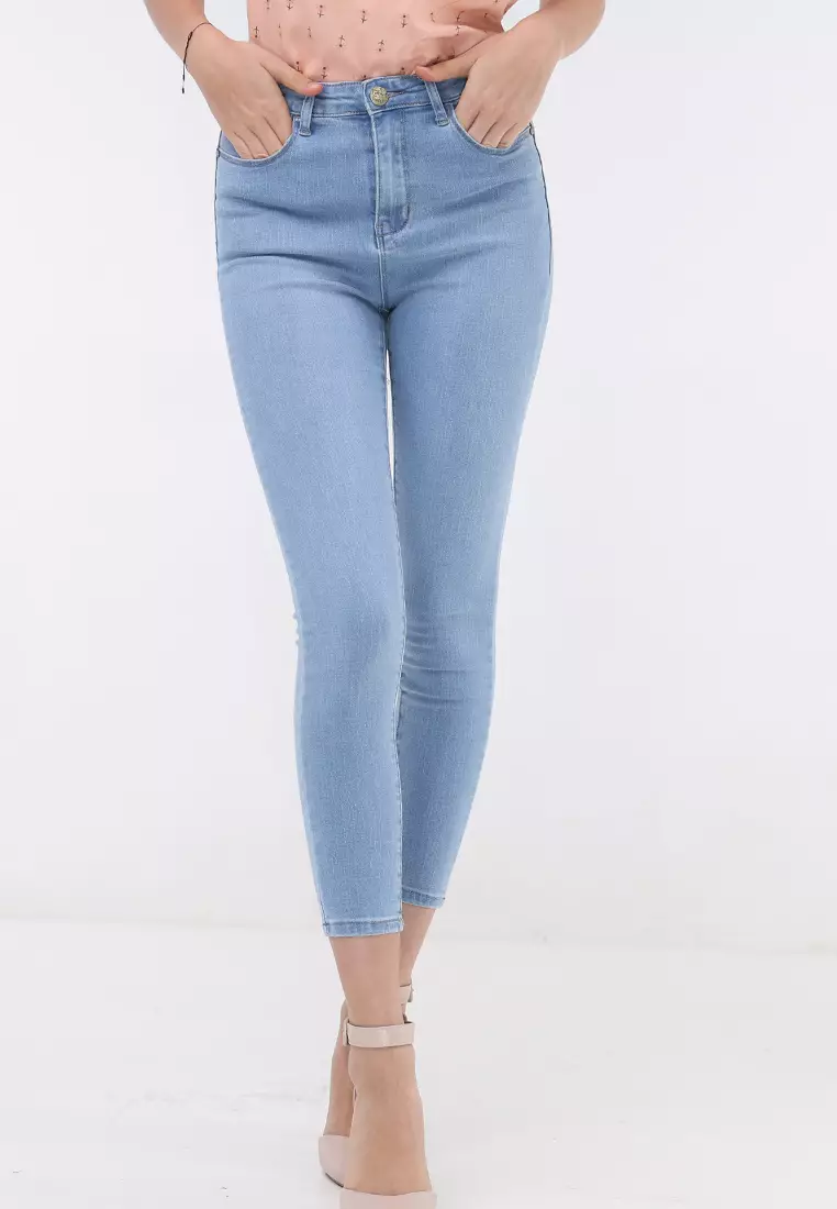 Denim High Waist Ladies Jeans