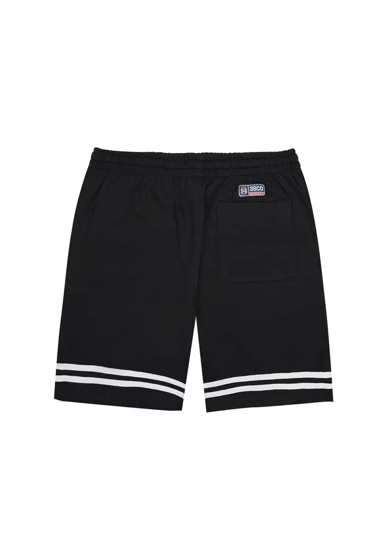 3Second Men's Short Pants Regular Fit Baby Terry Sporty Jinma HP-C030725