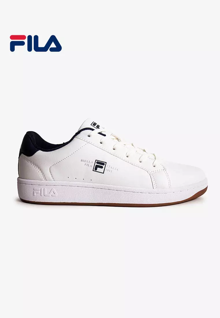Discount on Fila  shoes - SKU: Mens Heritage Fuerte MS White/Navy