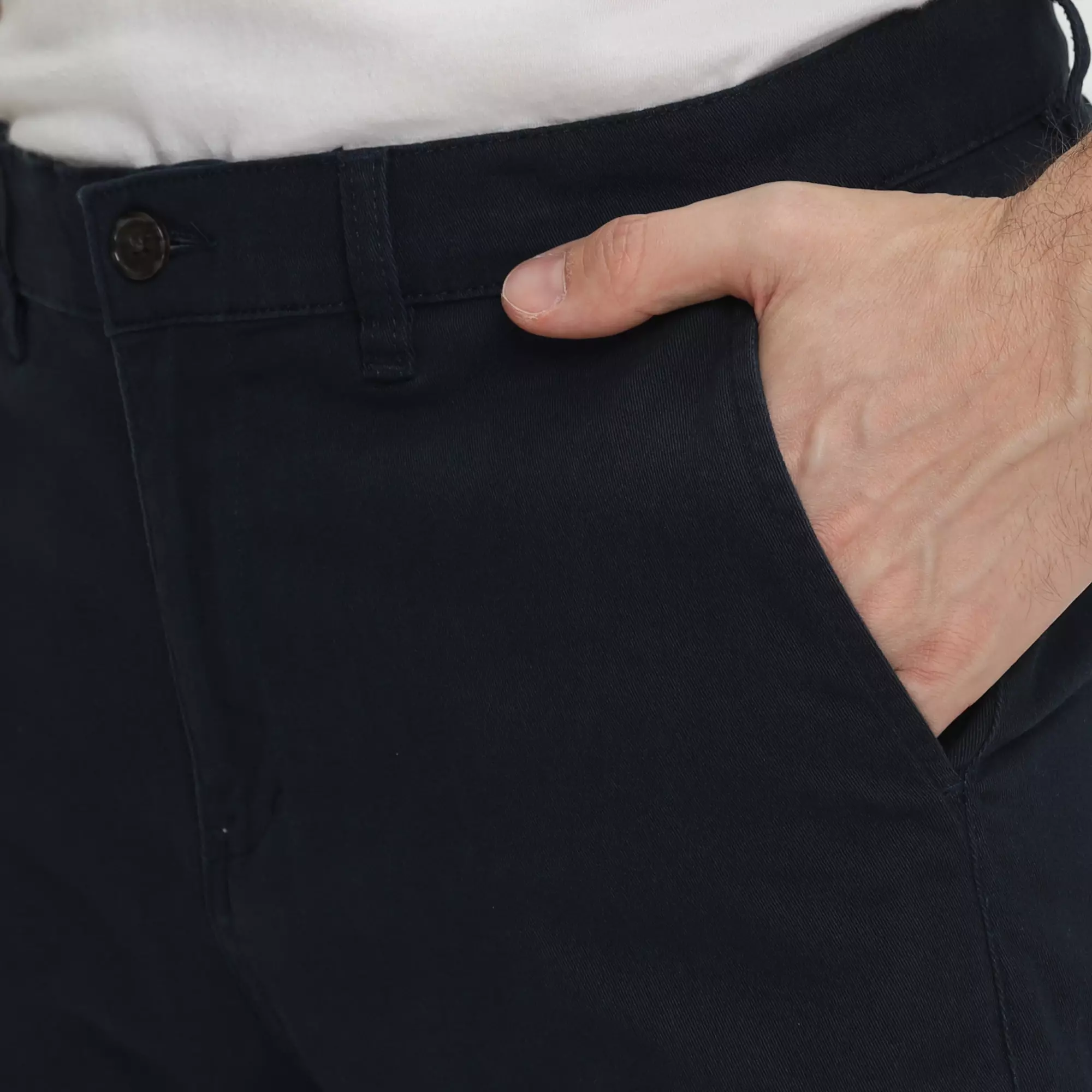 Platini Celana Pendek Chino Katun Navy 5370.09