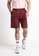 FOREST red Forest 100% Cotton Twill Shorts - 65803 - 56Maroon 293BCAAB9CD563GS_2