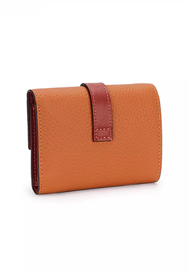Full Grain Leather Trifold Wallet JW YT-6988