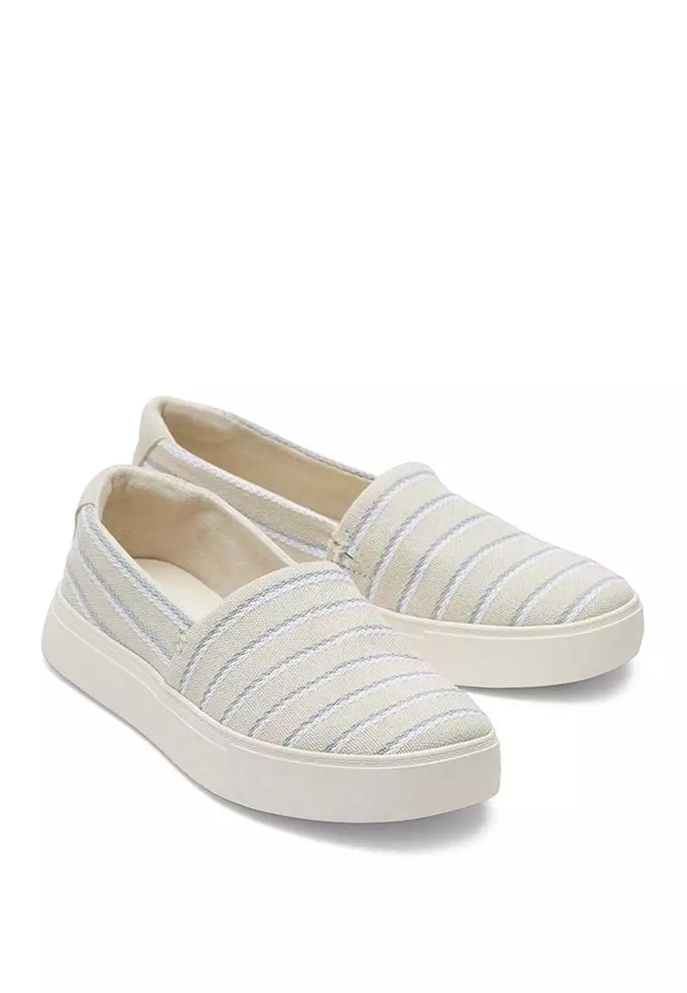 Buy TOMS Toms Alpargata Women s Kameron Slip On Fog Multi Woven