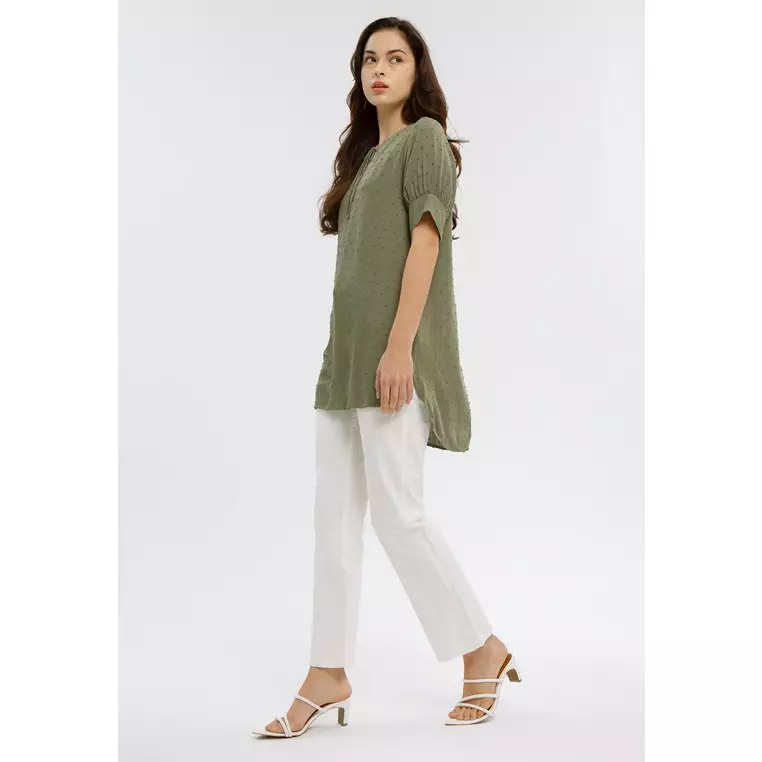 Minimal Arumi Tunic Green Olive