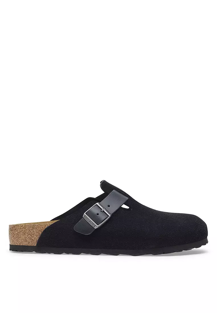 Discount on Birkenstock  shoes - SKU: Boston Mixed Leather