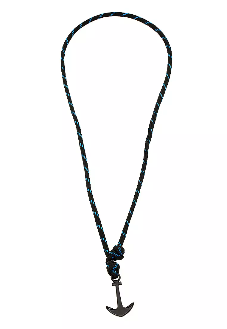 Omrish Gelang Bracelet Pria Motif Pengait Jangkar Premium Material Metal ORIGINAL