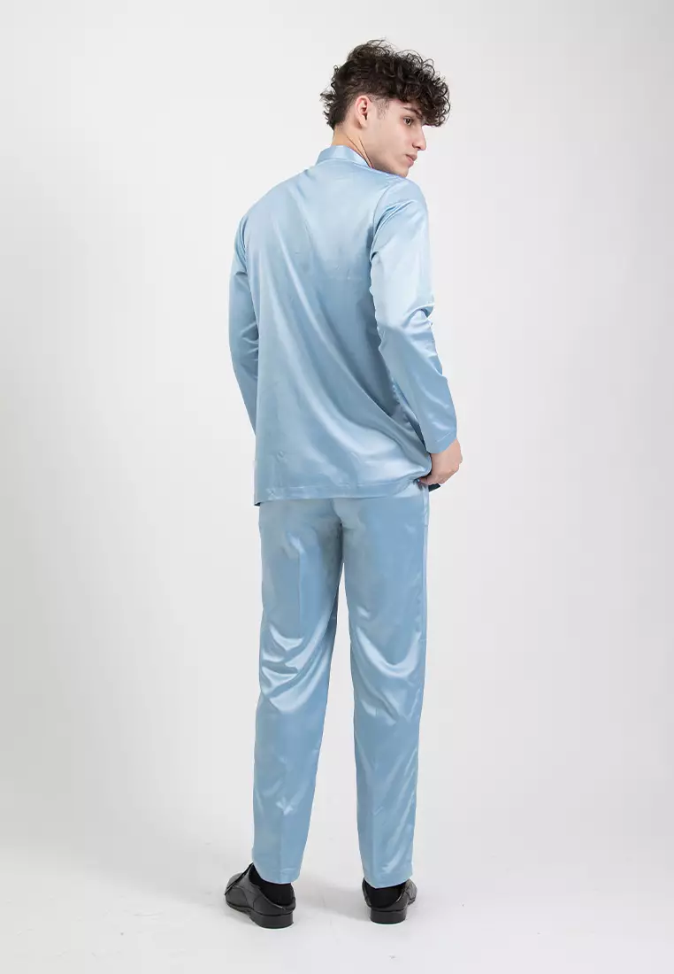 Alain Delon Slim Fit Baju Melayu - 19024006-34Teal