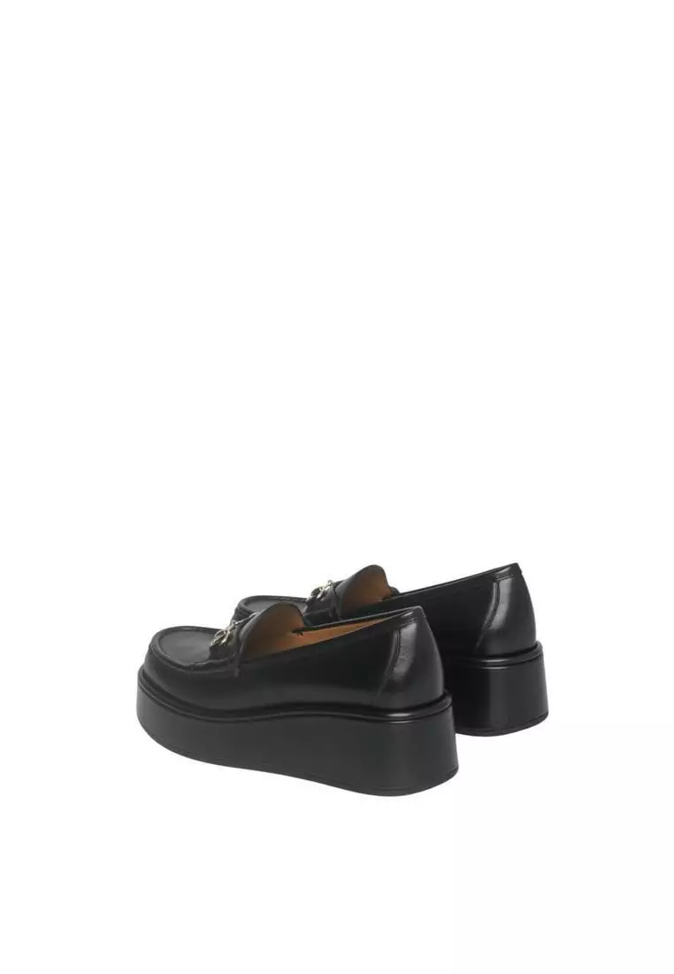 Horsebit Wedge Loafers