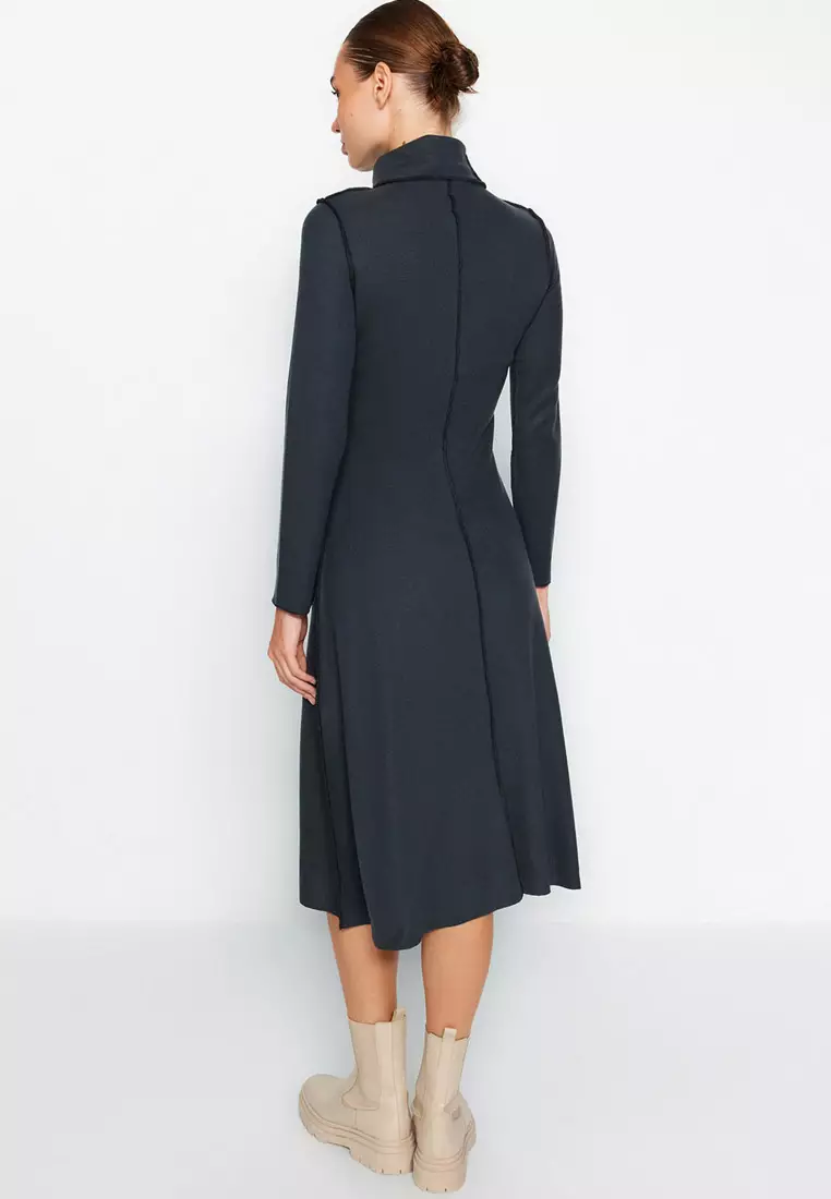 Stitching A-Line Dress