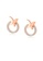 Air Jewellery gold Luxurious Stella Butterfly Earring In Rose Gold 3FE73ACC0ED841GS_1