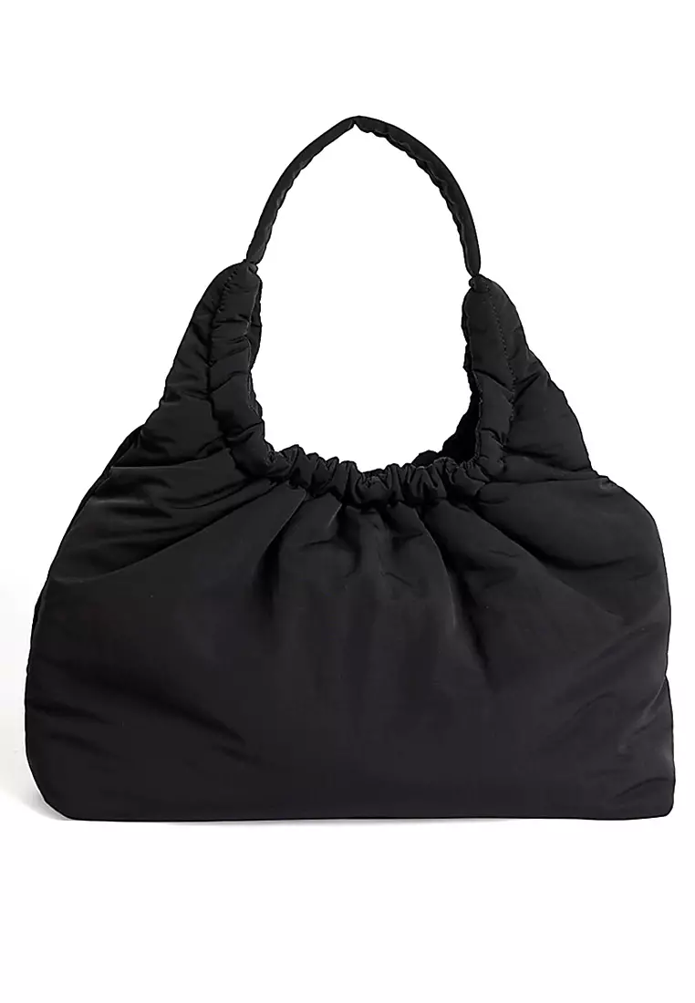 Ruched Shoulder Bag
