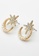 6IXTY8IGHT gold Ember, Crescent Moon and Star Earrings AC03312 73CE5AC5CECEB0GS_1