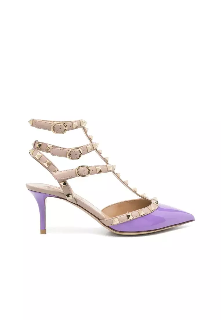 Valentino purple best sale shoes