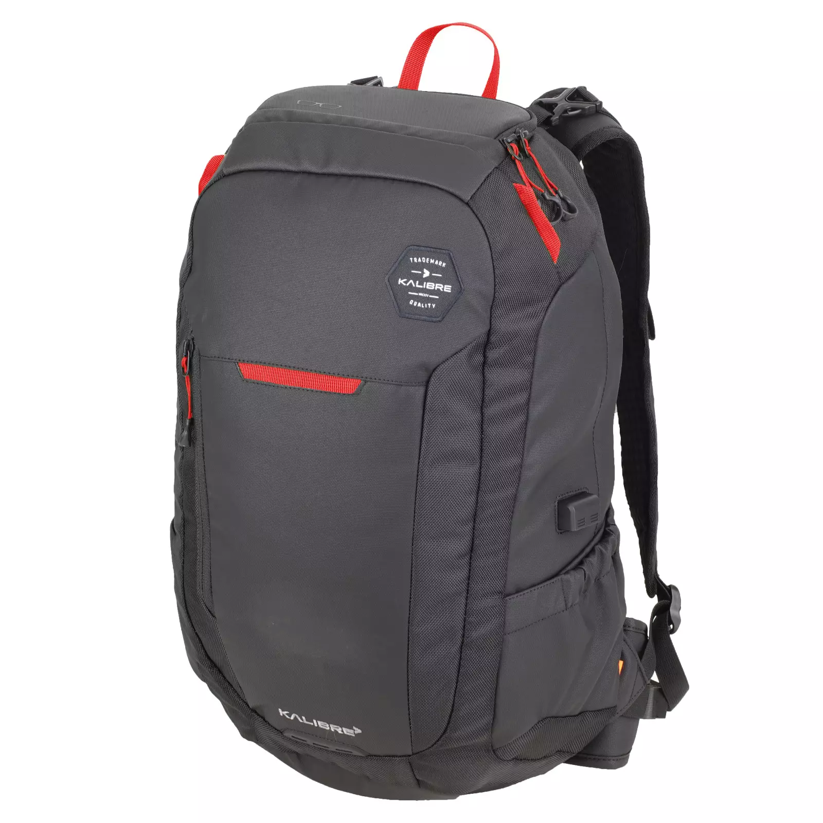 Kalibre Tas Ransel Pria Backpack Breakdown 01 23L Black-Red 911124019