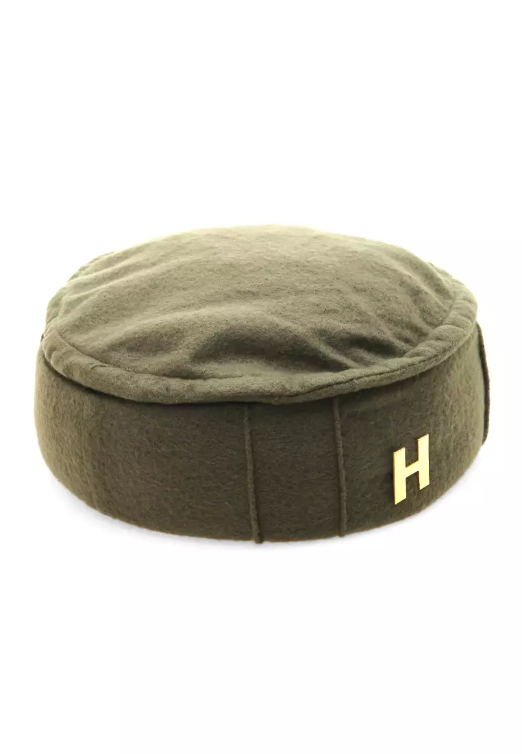 Kai Topi Peci Polos Pria Simple Design Material Plece ORIGINAL - Army