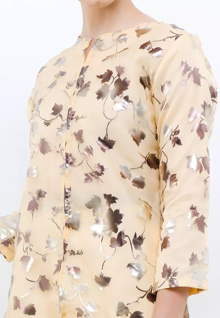 Chanira Festive Rida Tunic-Daffodil