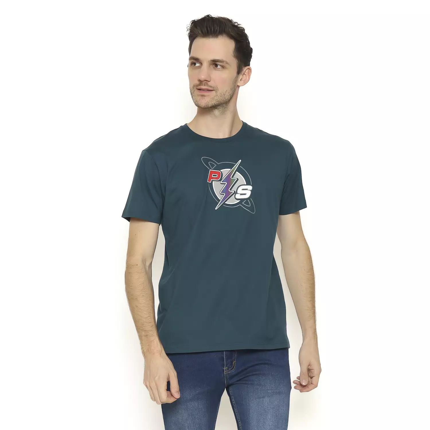 Planet Surf Clothing Kaos Lengan Pendek Pria Helfen Men Tee Planet Surf