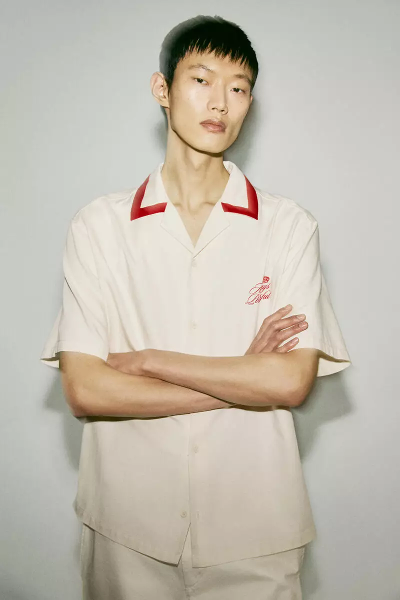 Loose Fit Printed resort shirt