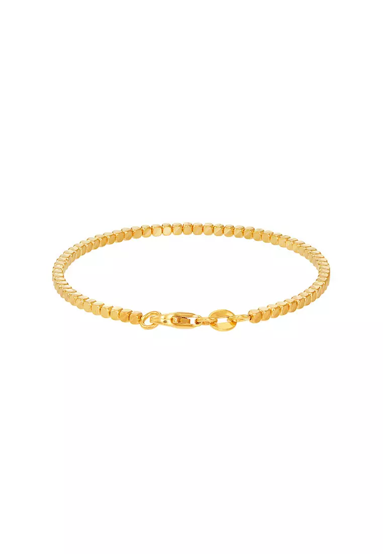 HABIB Oro Italia 916 Yellow Gold Bracelet (for baby) GW49580124(BBY)