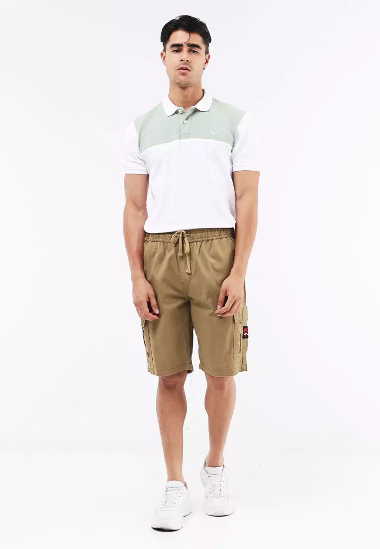Cargo shorts and polo shirt cheap