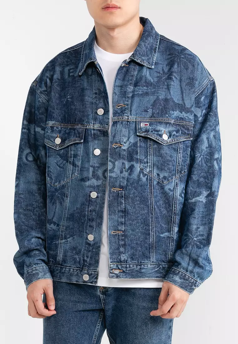 Tommy hilfiger trucker jacket top