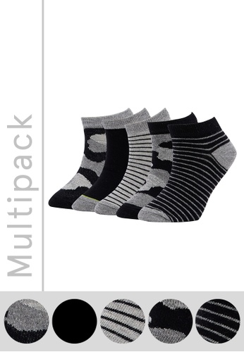 DeFacto multi 5-Pack Low Cut Socks E49B8KAC07DECBGS_1