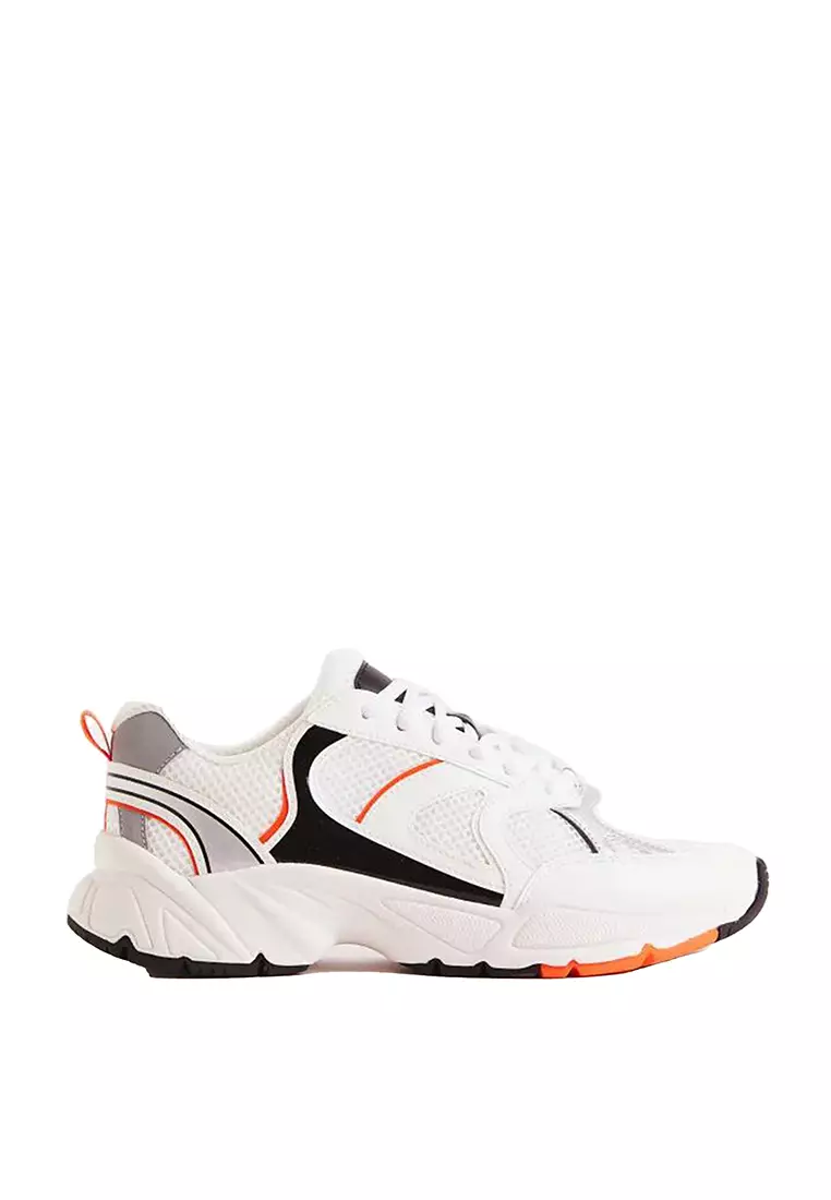 Chunky top mesh trainers