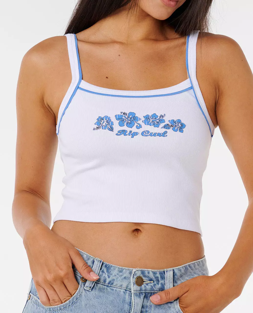 Rip Curl Women Keepsakes Baby Tank - White