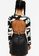 Monki multi Long Sleeve Crop Top With Cut Out Back 7BFB0AA6BE6815GS_2