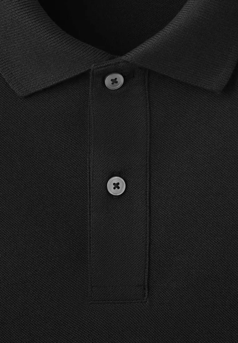 Regular-Fit Piqué Polo Shirt