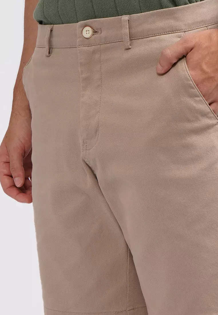 Slim Tapered Short Chinos Pants