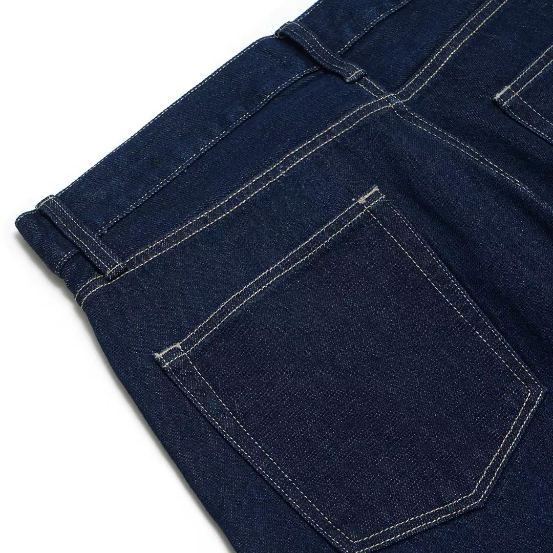 Standard Straight Fit Denim Pants Indigo